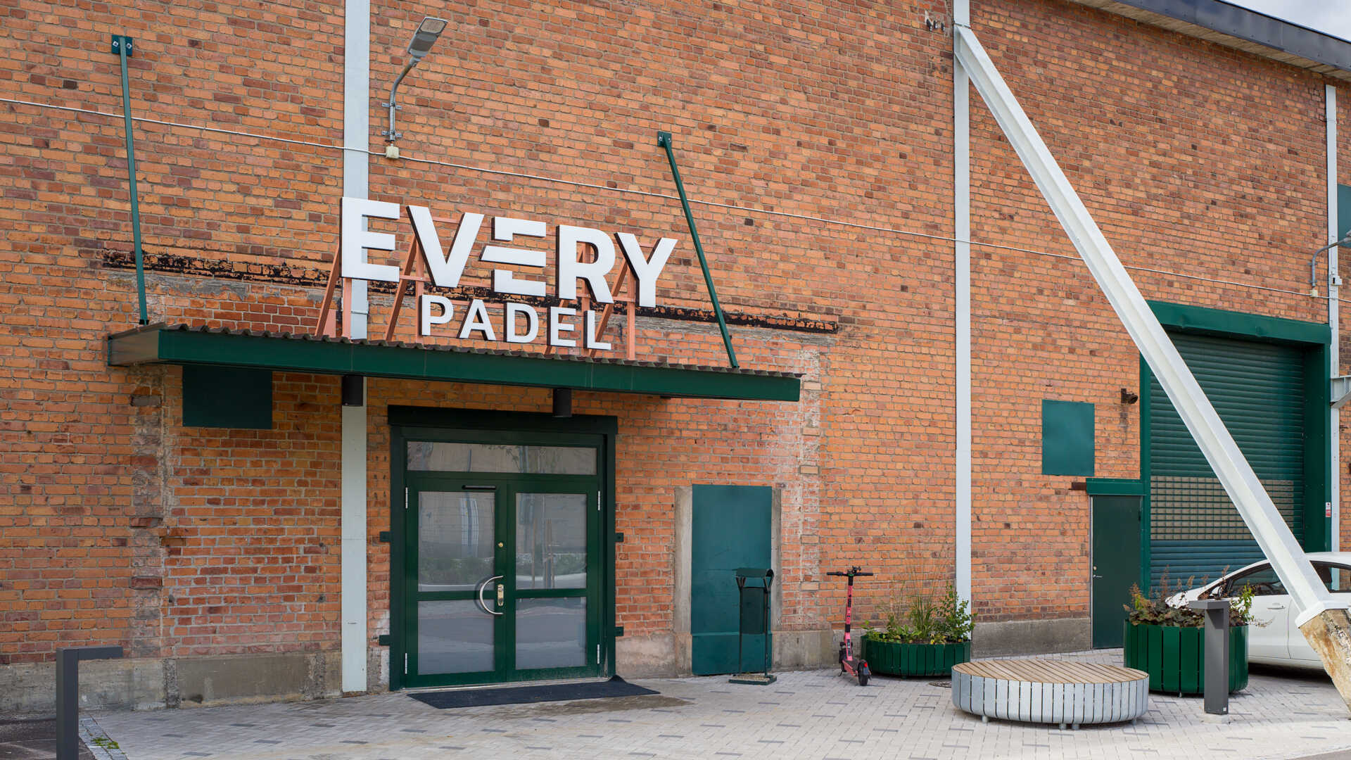 Kopparvalvet i Västerås, padelhall