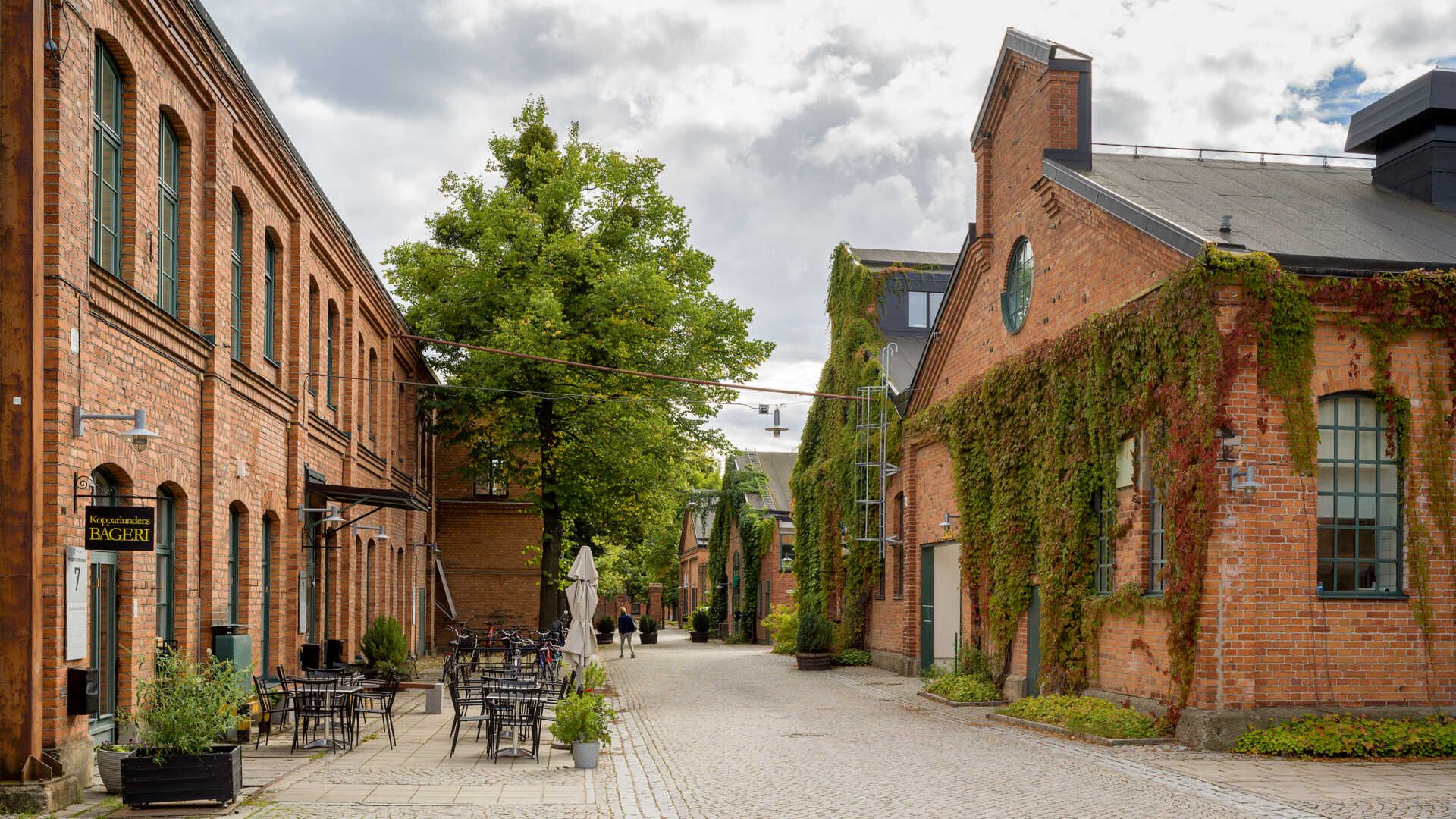 Kopparvalvet i Västerås, promenadstråk