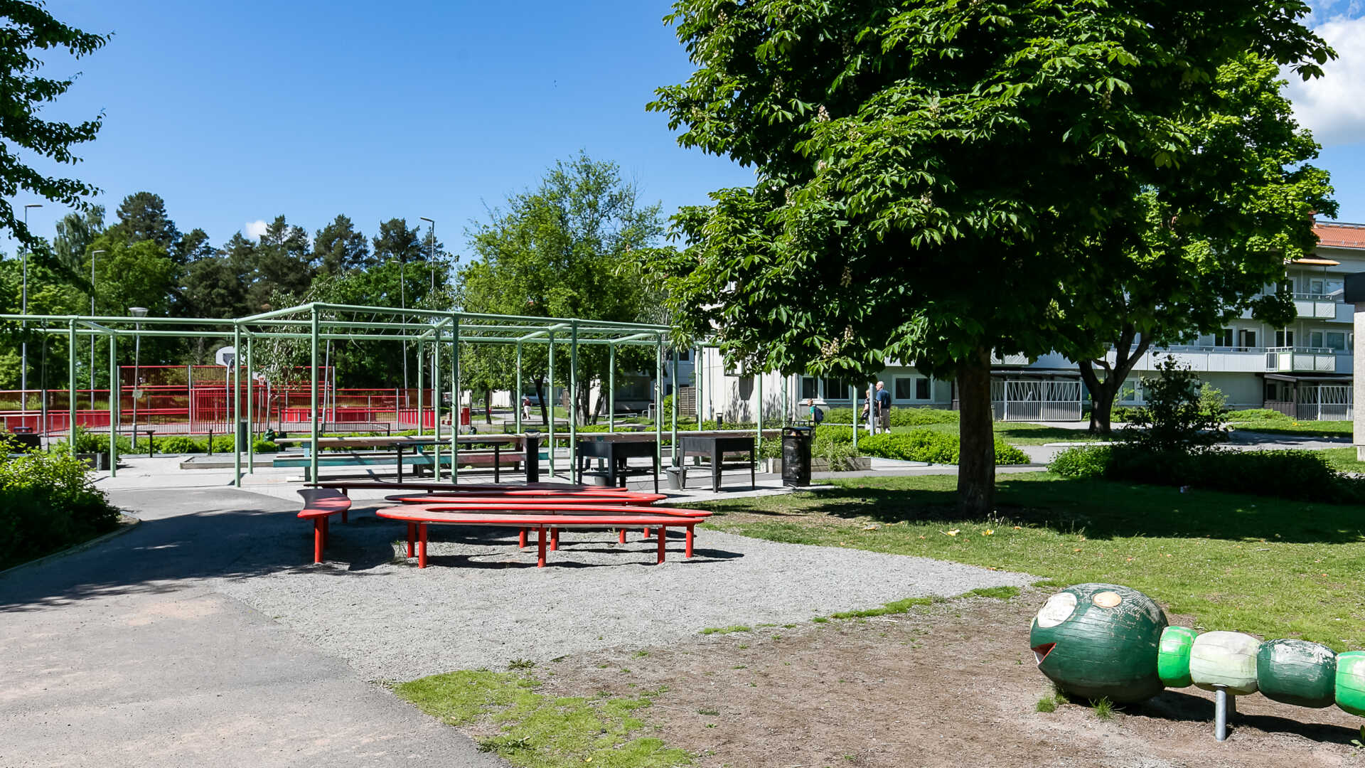 Omgivning park Brf Tornsvalan