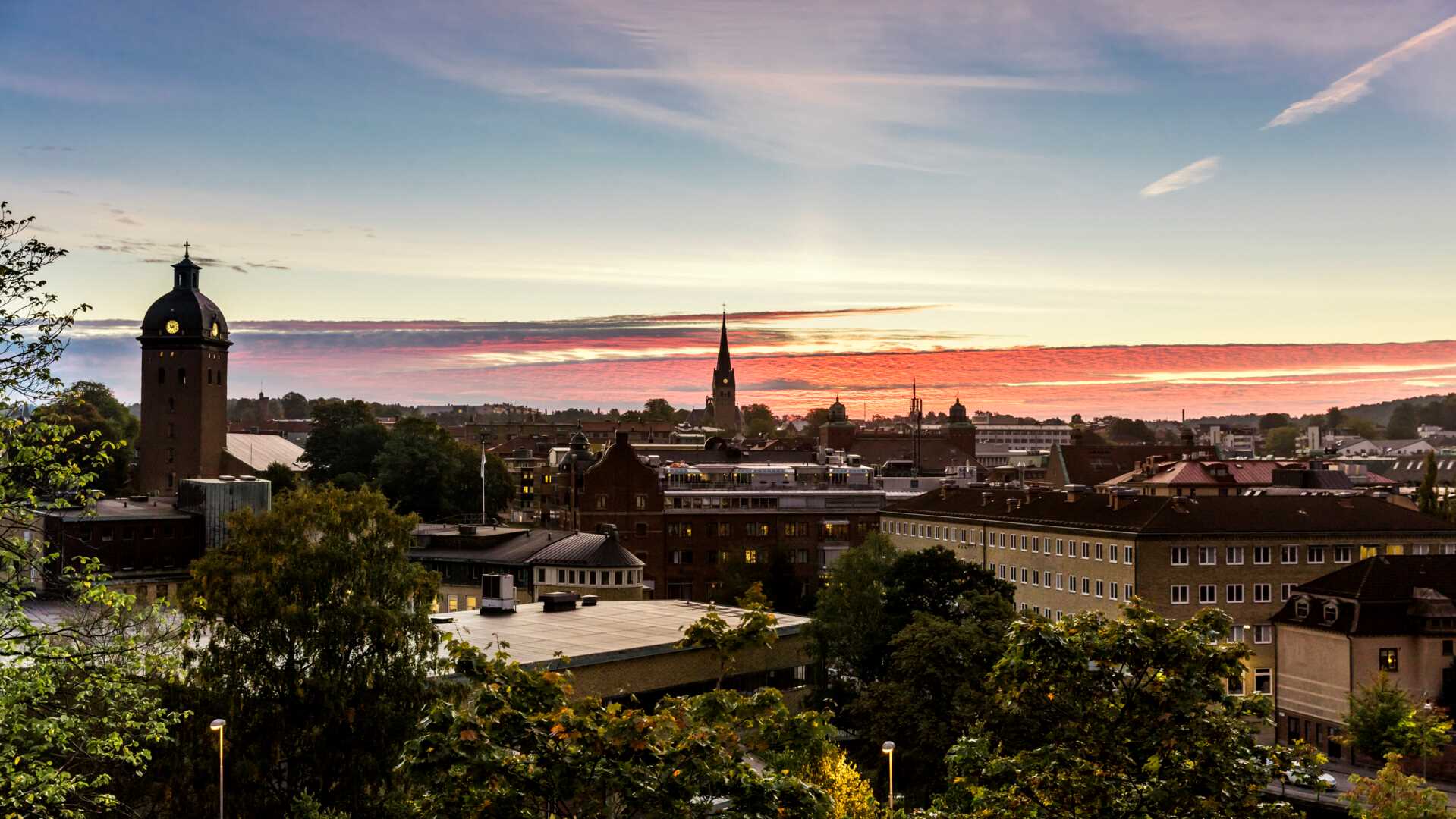 Utsikt över Borås