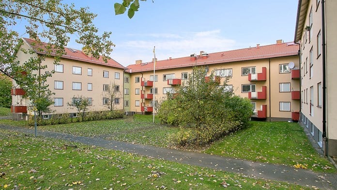 Hus med hyreslägenheter i Jönköping