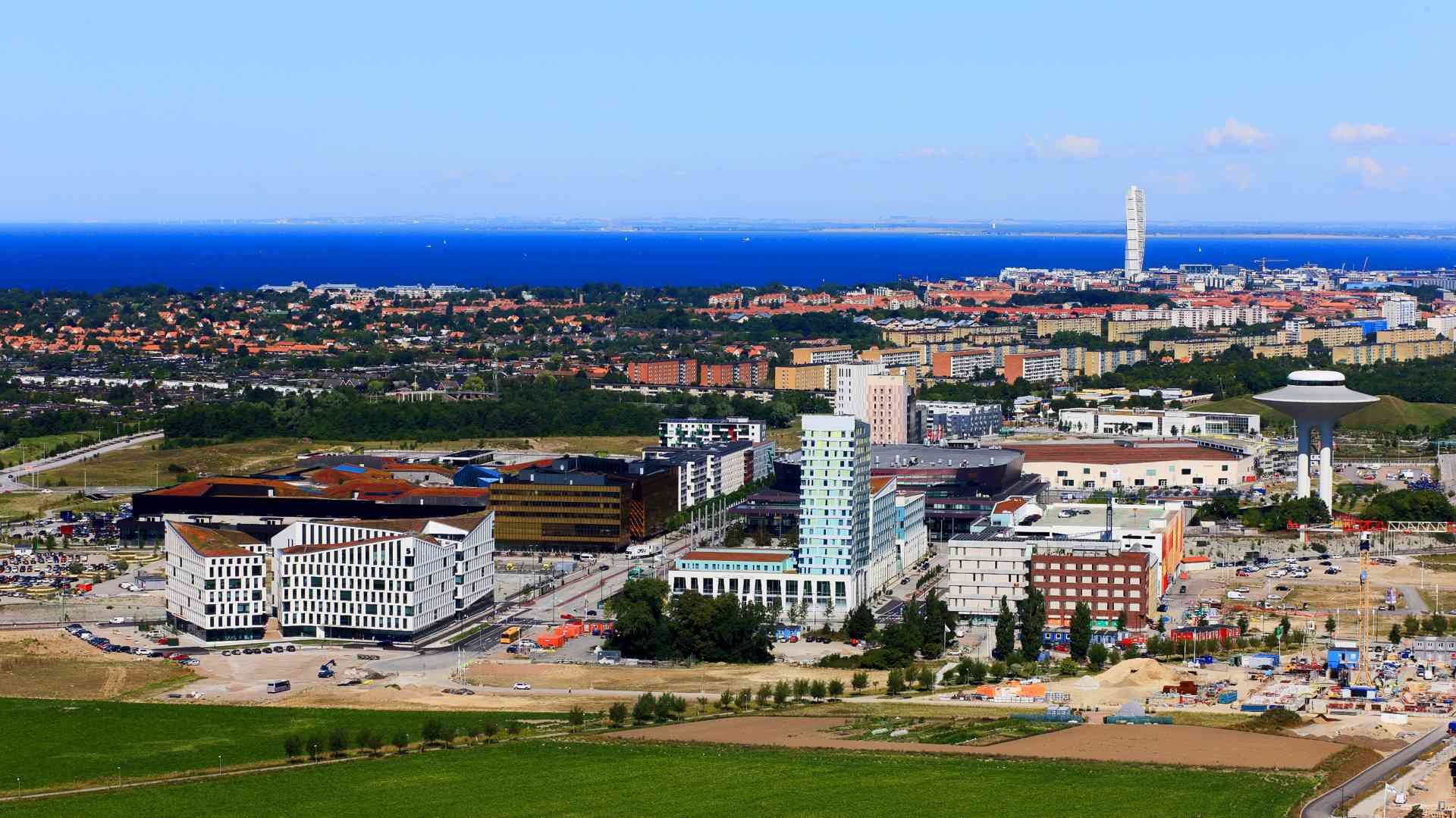 Vy över Hyllie