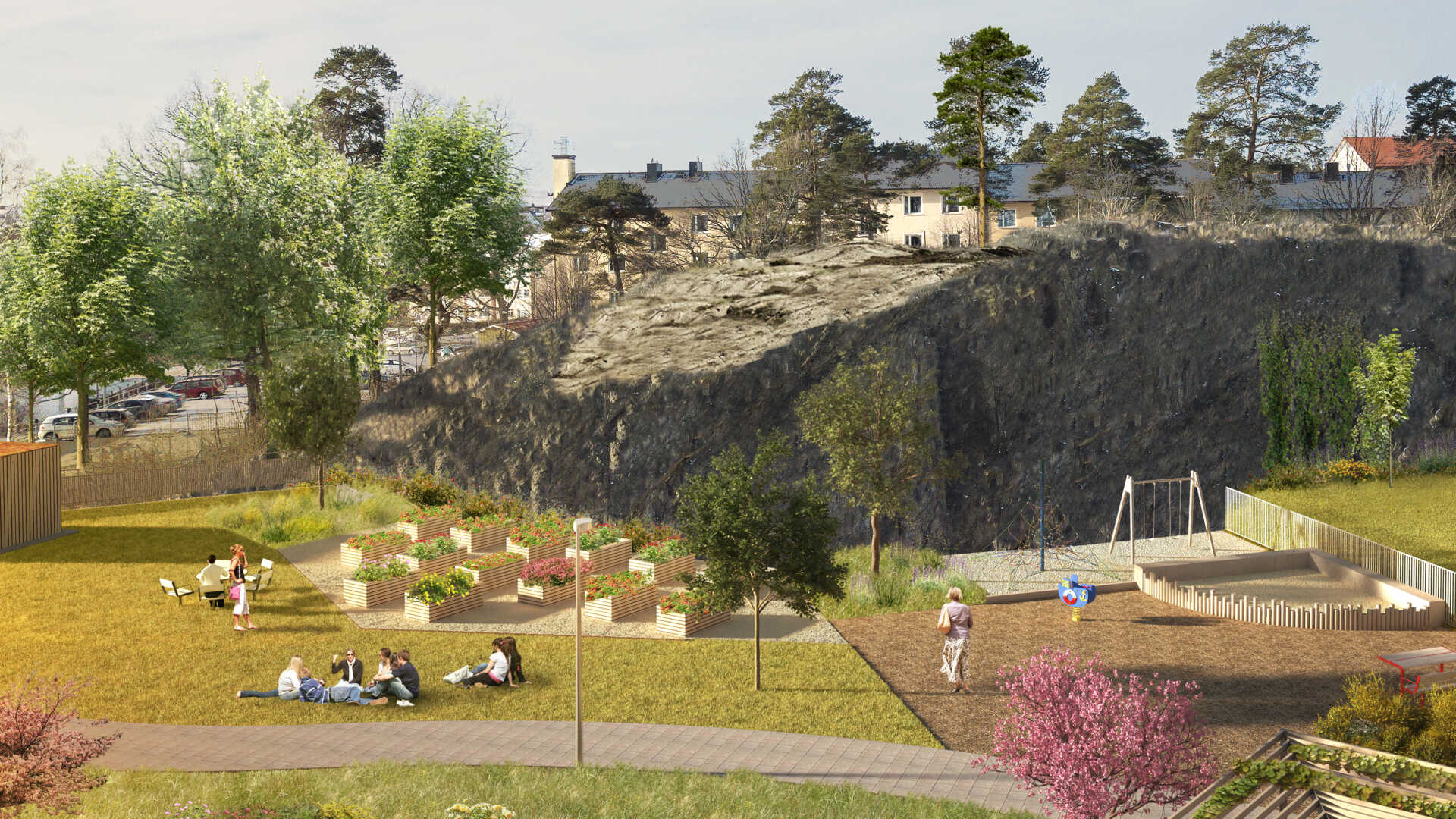 Innergården hyresrätter i Nynäshamn