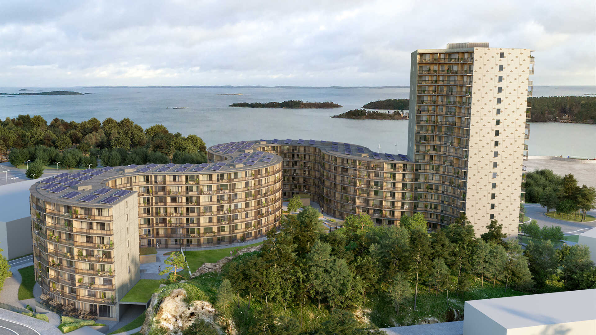 Hyresrätter vid havet i Nynäshamn